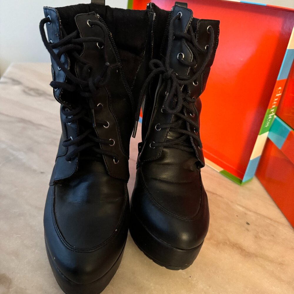 Black Bootie W Size 7.5 | Charles by Charles David
